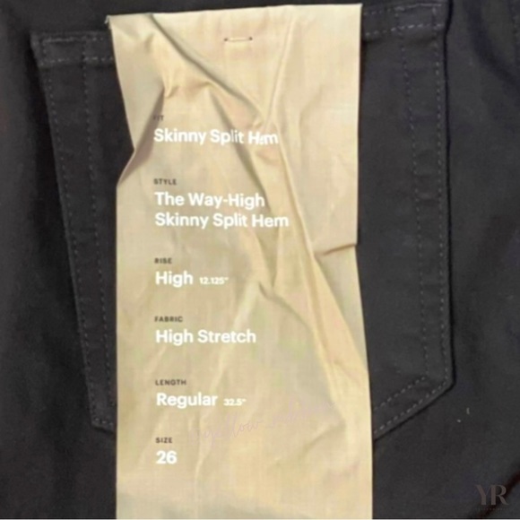 🆕 Everlane The Way-High® Skinny Split Hem Jean | Size: 26 - Picture 4 of 7